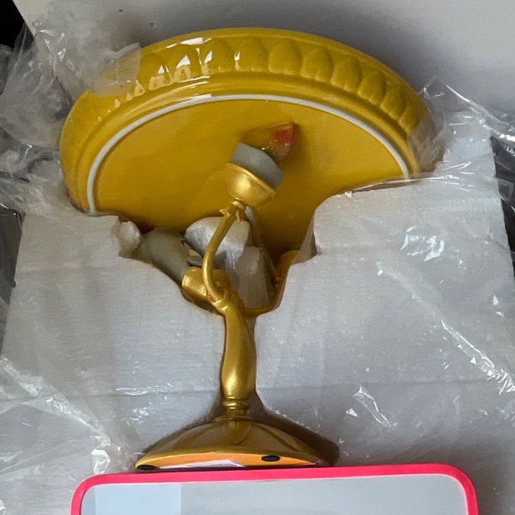 DISNEY LUMIERE CAKE STAND NEW IN BOX - Picture 2 of 7